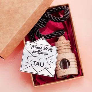 Automobilio kvapukas "Mano širdis priklauso TAU"