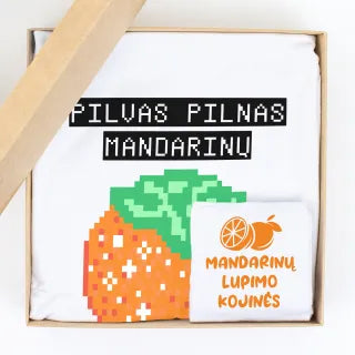 Dovanų rinkinys moterims "Pilvas pilnas mandarinų"