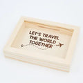 Frame - money box "Let's travel the world together"