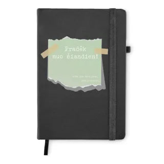 A5 formato užrašų knygelė "Pradėk nuo šiandien"