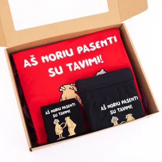 Gift set "Growing old with you"