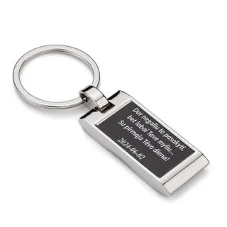 Graviruotas raktų pakabukas "Pirmoji tėvo diena" su Jūsų pasirinkta data