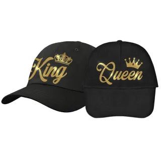 Kepuraičių komplektas "King & Queen"