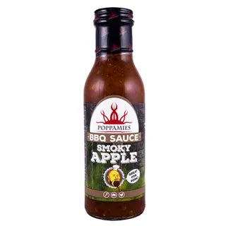 "Poppamies" padažas-marinatas "Smoky Apple BBQ", 410g
