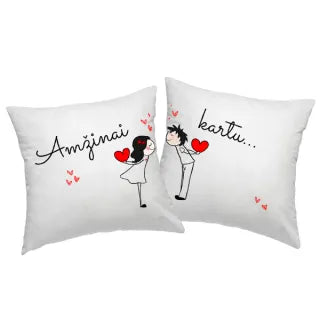 Kissenbezug-Set „Für immer zusammen“