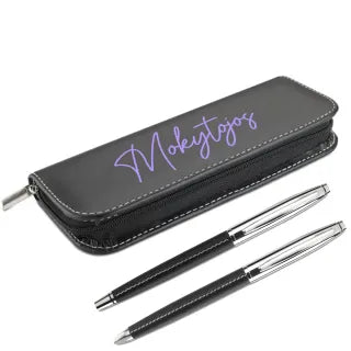 Rašiklių komplektas su dėklu "Mokytojos"